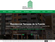 Tablet Screenshot of grupogoncesco.com